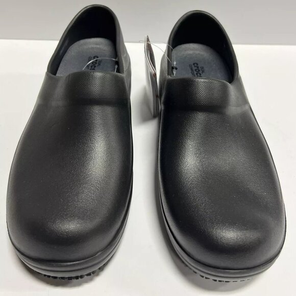 Crocs Women's Neria Pro II Slip-On Clogs Black, Size 9 M - Picture 3 of 7